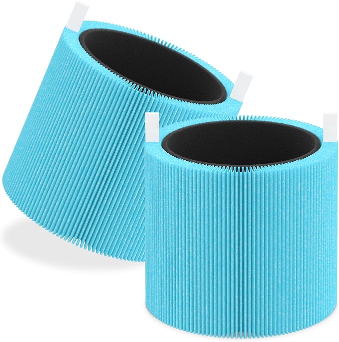 2 Packs Mini Max AllergenBlock Replacement Filters Compatible by XBWW