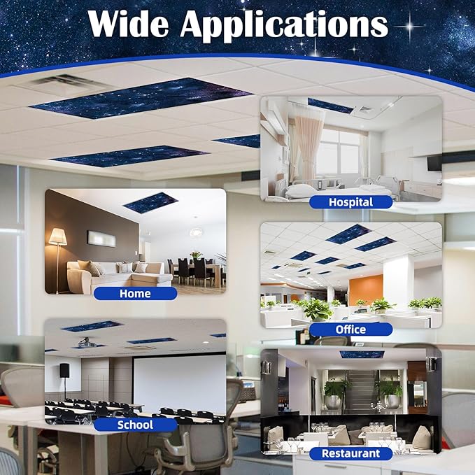 ANGSYLTH 2 Pcs Fluorescent Light Covers - Image 5
