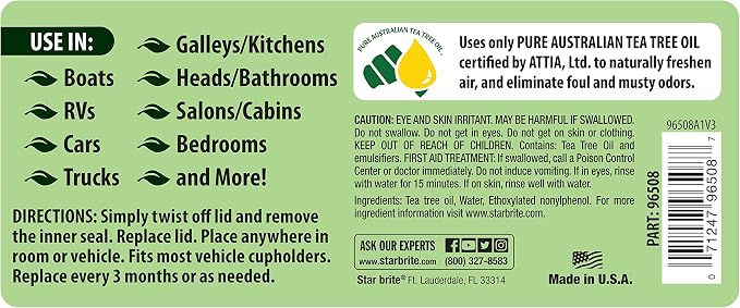 STAR BRITE Australian Tea Tree Oil Gel Air Purifier Tub - Image 2