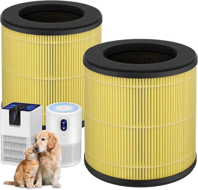 2-Pack B-D02U/B-D02L/M05 Replacement Filter Compatible by GoKBNY