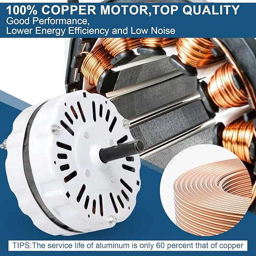 F0510B2944 Attic Roof Power Vent Fan Motor, Replacement - Image 6
