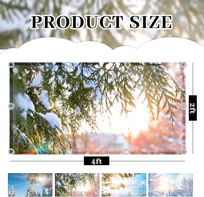 ROCEEI Pack of 4 Fluorescent Light Covers - Image 2