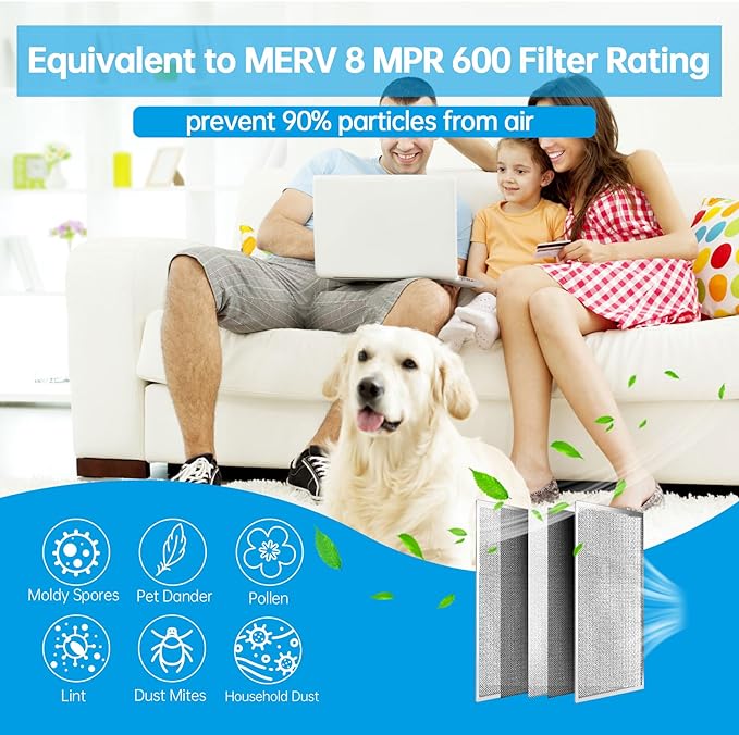 UBeesize 16x25x1 Reusable Electrostatic Air Filter HVAC AC Furnace Filter - Image 7