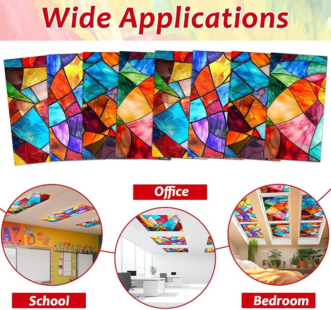 8 Pcs Fluorescent Light Covers - Image 4