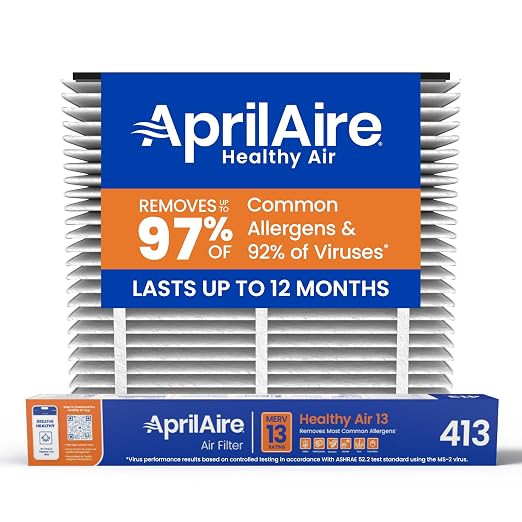 Genuine AprilAire 413 Replacement Filter by AprilAire