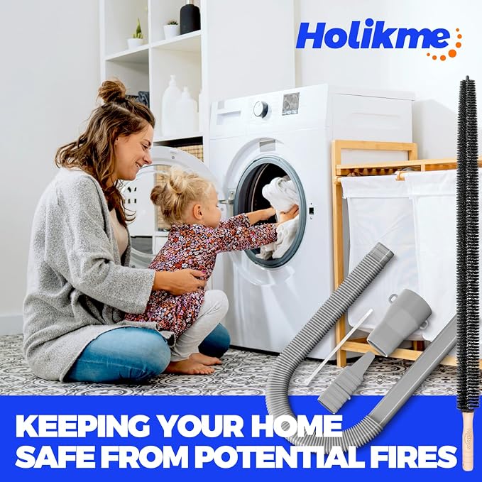 Holikme Dryer Vent Cleaner Kit 2 Pieces - Image 7