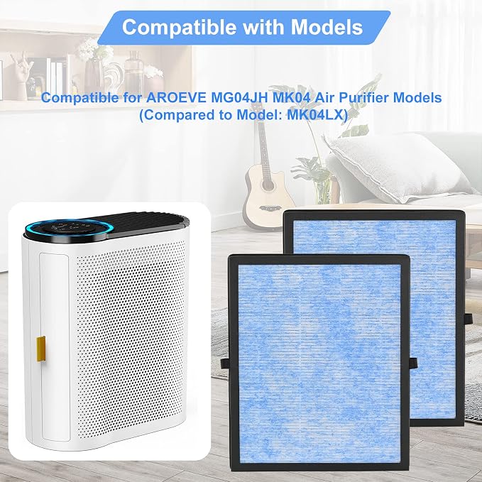 3 Pack MK04 Air Filter H13 Ture Filters Replacement - Image 2