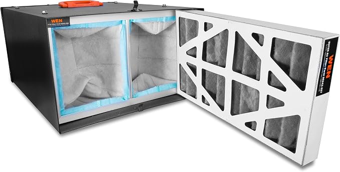 WEN 3410 3-Speed Remote-Controlled Air Filtration System, Basic w/ RF Remote - Image 4