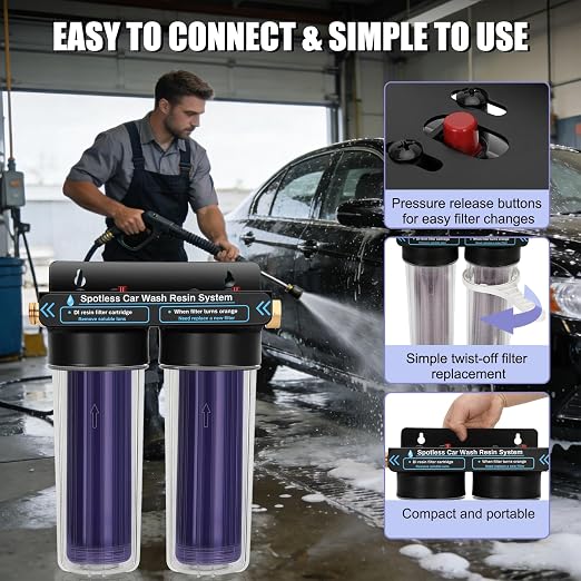 Spotless Water System for Car Wash, Deionized Water Filter - Image 5