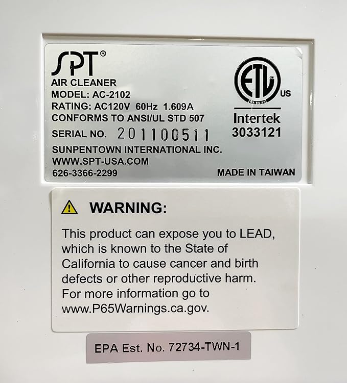SPT AC-2102A: Heavy Duty Air Cleaner - Image 4