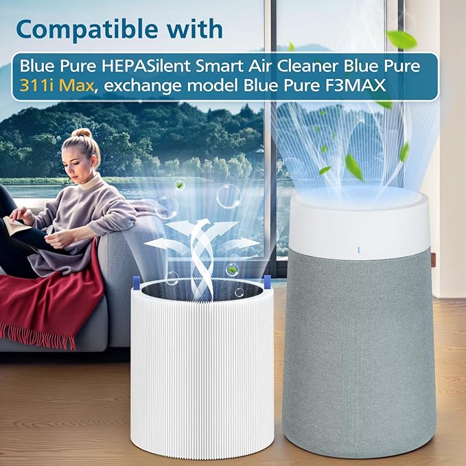 2 Pack 311i Max Replacement Filter, Compatible - Image 2