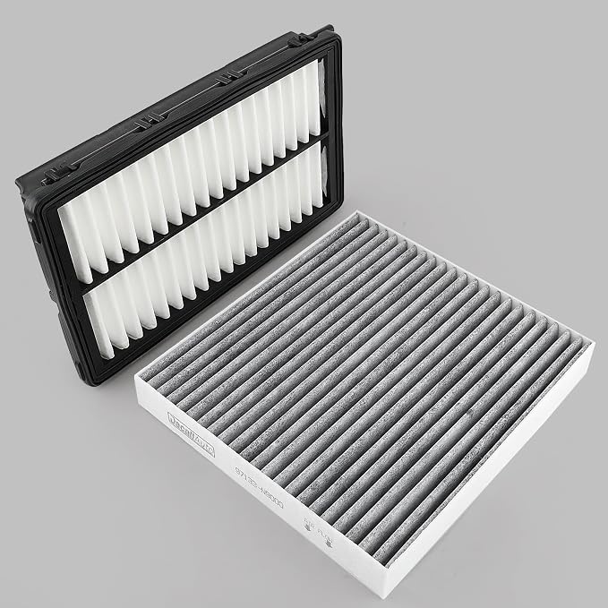 Engine & Cabin Air Filter Set for Hyundai Santa, Sorento; Replace 28113-L1000 - Image 8