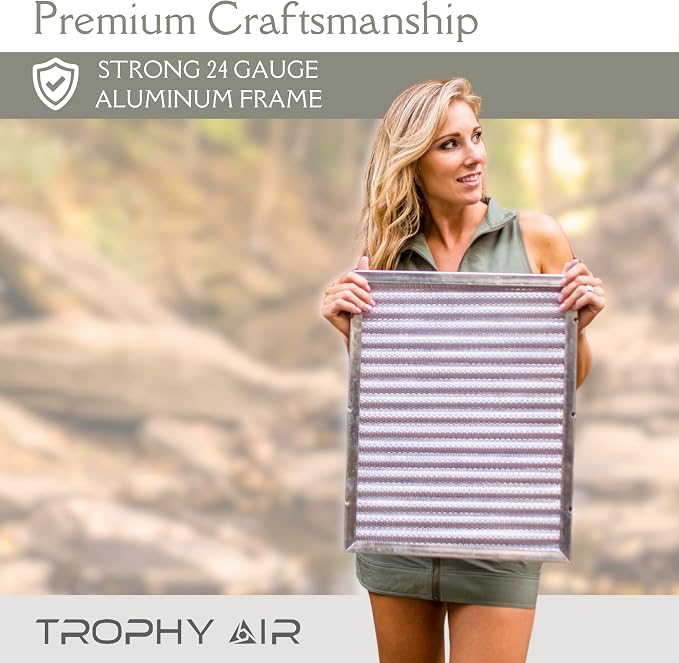 20x20x1 | Trophy Air | Merv 8 | Washable Furnace Filter | Lifetime HVAC & - Image 2