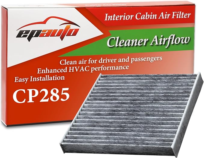 EPAuto CP285 Premium Cabin Air Filter includes Activated Carbon by EPAuto