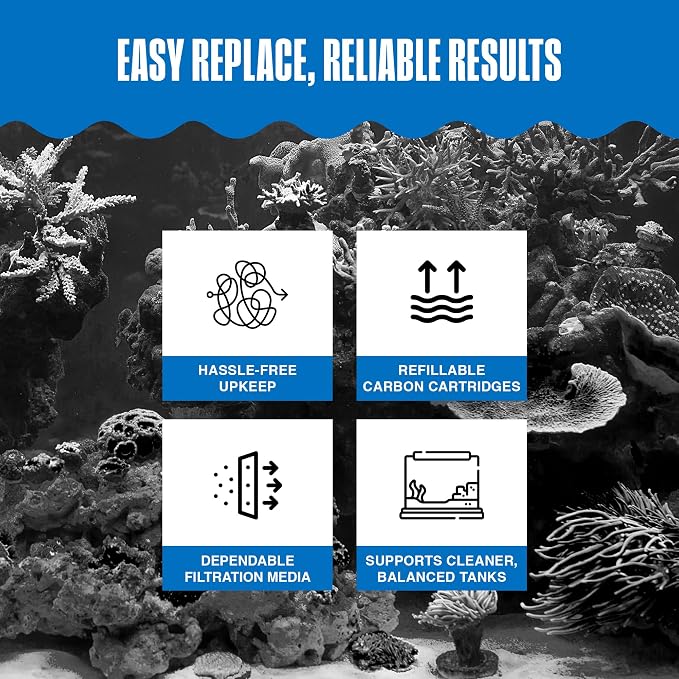 Penn-Plax Cascade 600 Filter Replacement Carbon Cartridges - Image 5