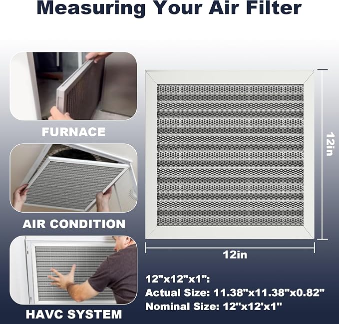 12x12x1 Reusable Air Filter, Electrostatic, Washable Lasts a Lifetime, Breathe - Image 6
