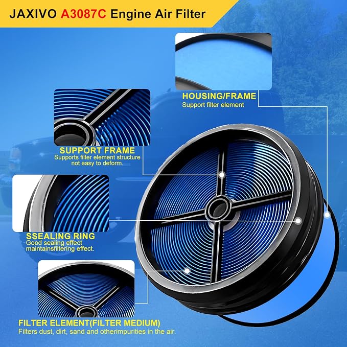 A3087C Engine Air Filter Compatible - Image 5