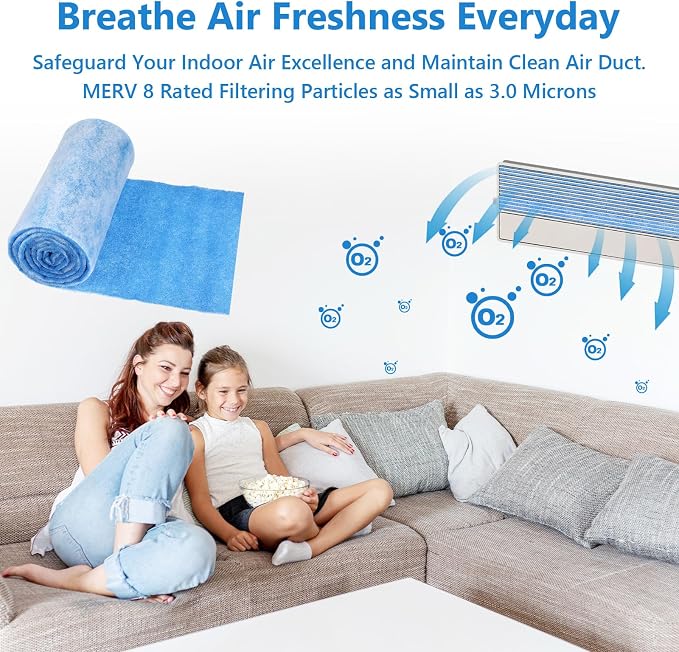 12x90 Inch Cut to Fit Air Filter Roll - Image 2