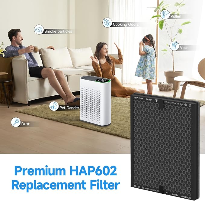 Upgraded Version HAP602 Mixed Honeycomb Activated Carbon and Replacement Filter - Image 4