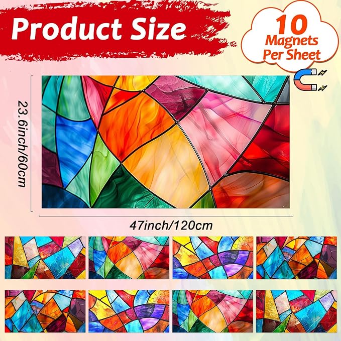 8 Pcs Fluorescent Light Covers - Image 2
