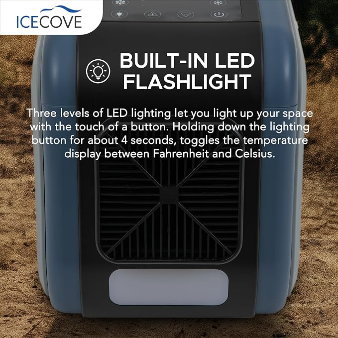 IceCove Portable Air Conditioner, 2500BTU Fast Cooling Car AC Unit, 250W Low - Image 5