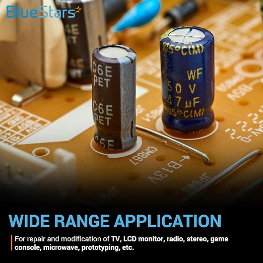 BlueStars 10-Value Ceramic Capacitor Assortment Kit - Image 5