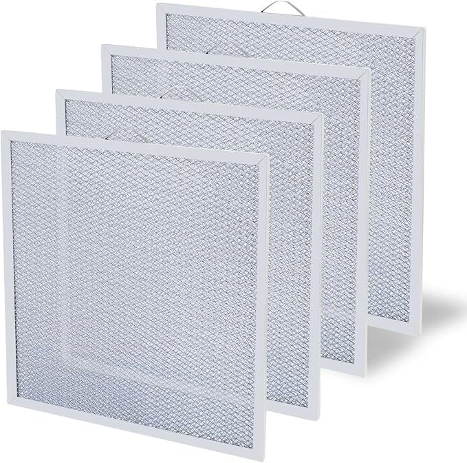 S99010316 Range Hood Grease Vent Filter 11 1/4" x 11 3/4" 4 Pack by WZKO