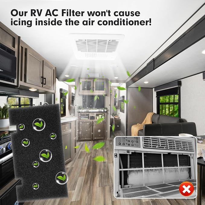2-Pcs Air Conditioner Grille For RV A/C Conditioner Ducted Air Grille Duo-Therm - Image 5
