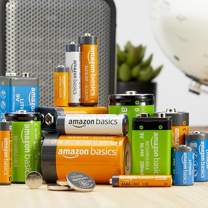 Amazon Basics 8-Pack 9V Long-Lasting Alkaline Batteries - Image 5