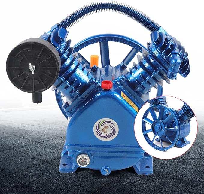 Air Compressor Pump Head 3Hp 175PSI 2-Cylinder Air Compressor Pump Pneumatic - Image 6