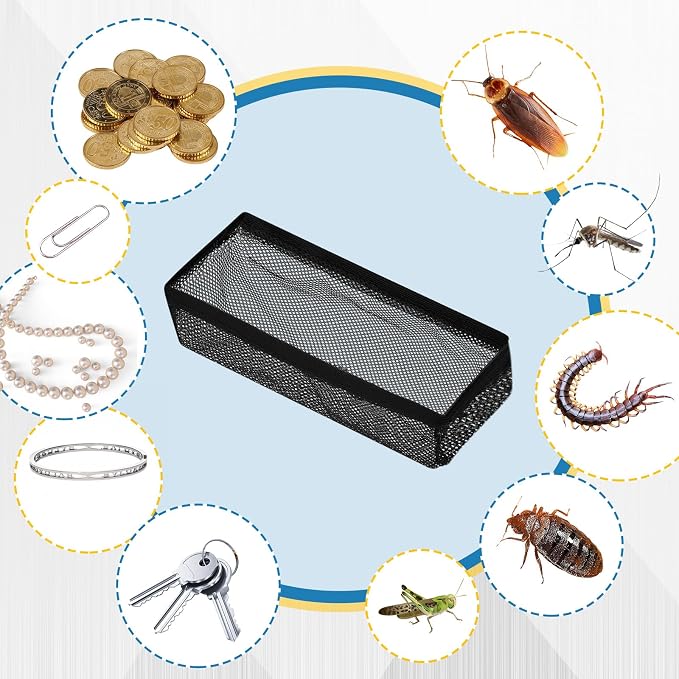Zonon 12 Pcs 6 x 12 Inch Floor Register Cover Trap Vent Screen - Image 4
