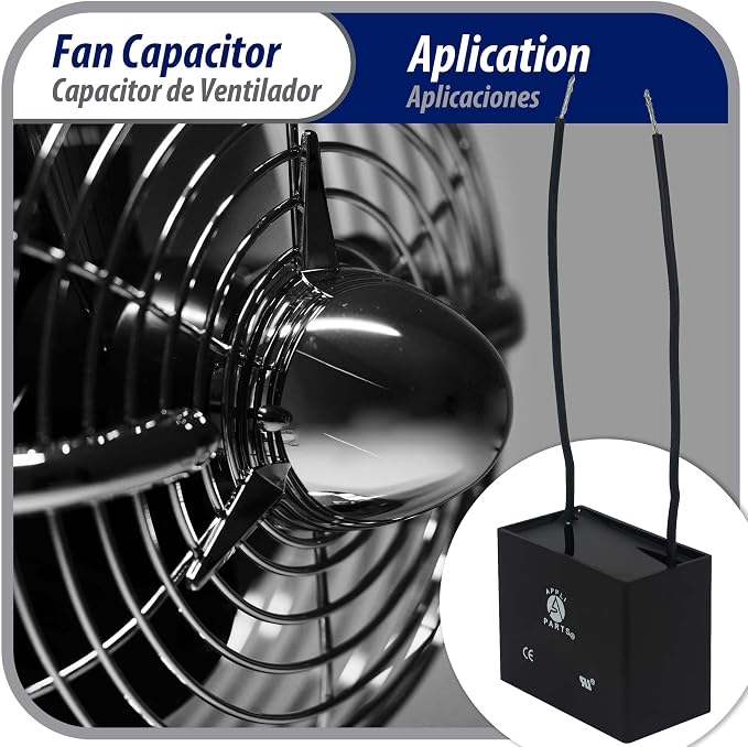 Appli Parts Fan Capacitor 5 mfd uf 250 VAC - Image 5