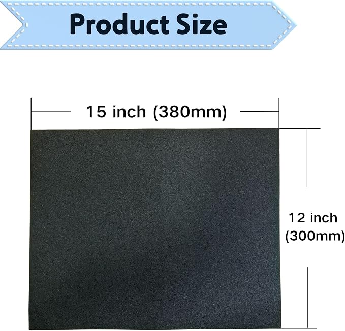 Air Filter Foam Material 15" x 12" x 1" - Image 3
