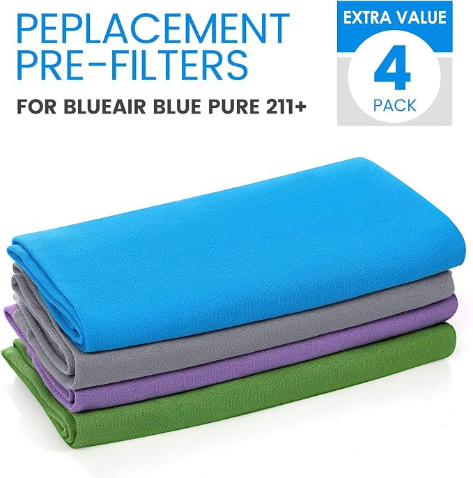 4 Pack 211+ Replacement Washable Pre-Filters - Image 7