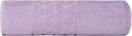 BAGNO MILANO Organic Turkish Cotton Bath Towels, Luxury Jacquard Collection, Certified Organic Highly Absorbent, Soft-Plush Towel Set (Lilac, Bathsheet)