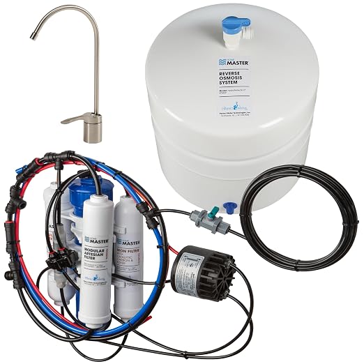 Home Master TMHP-L HydroPerfection RO System, 99% rejection DOW membrane by HomeMaster