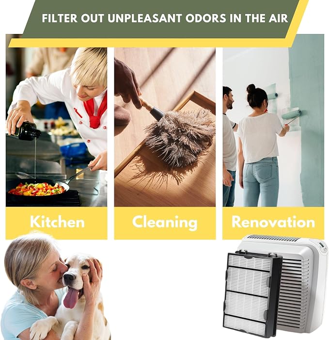 Nispira True HEPA Air Filter Replacement Compatible - Image 5