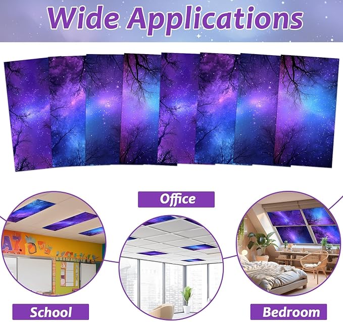8 Pcs Fluorescent Light Covers - Image 4