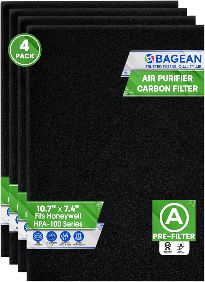 Bagean HPA100 Carbon Pre Filter A Compatible by Bagean