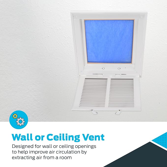 EZ-FLO 10 x 10 Inch Return Air Vent Cover - Image 4