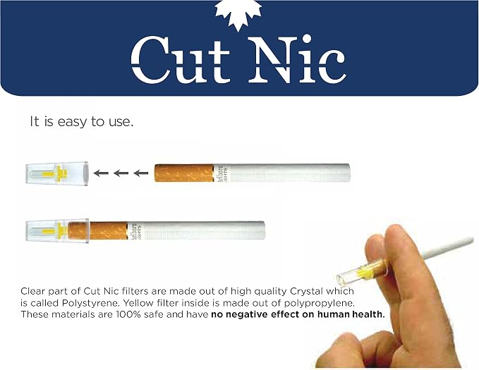 8 Hole Easy Draw Disposable Cigarette Filters - Image 3