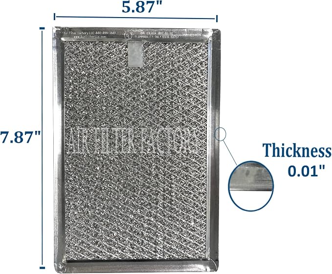 Air Filter Factory Grease Filter PFILB002MRFO Replacement - Image 2