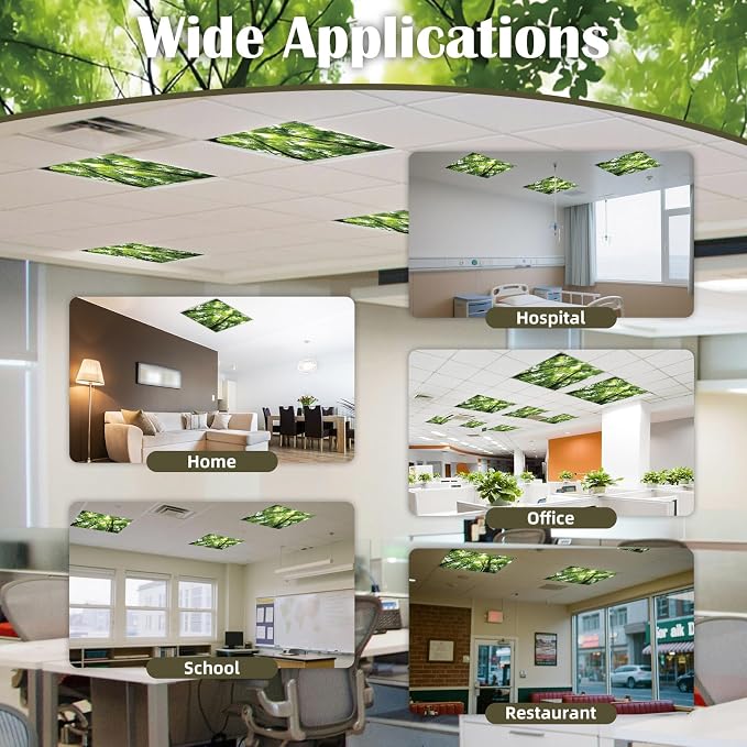 ANGSYLTH 2 x 2 Feet Fluorescent Light Covers - Image 5