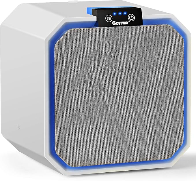 COSTWAY Air Purifier, Desktop Air Cleaner by COSTWAY