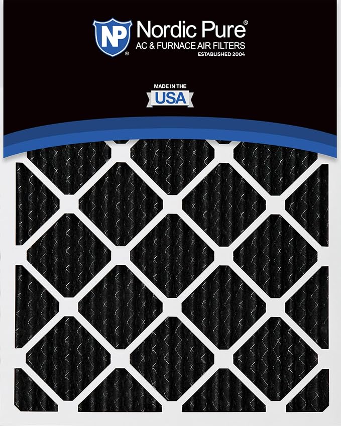 Nordic Pure 20x24x1 Pure Carbon Pleated Odor Reduction Furnace Air Filters 3 - Image 5
