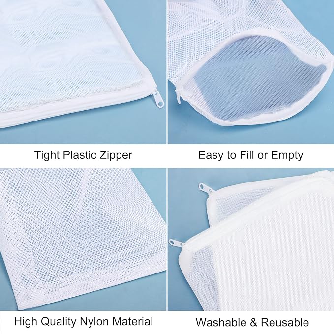 Segarty Filter Media Bags, Fish Tank White Net Bags - Image 4