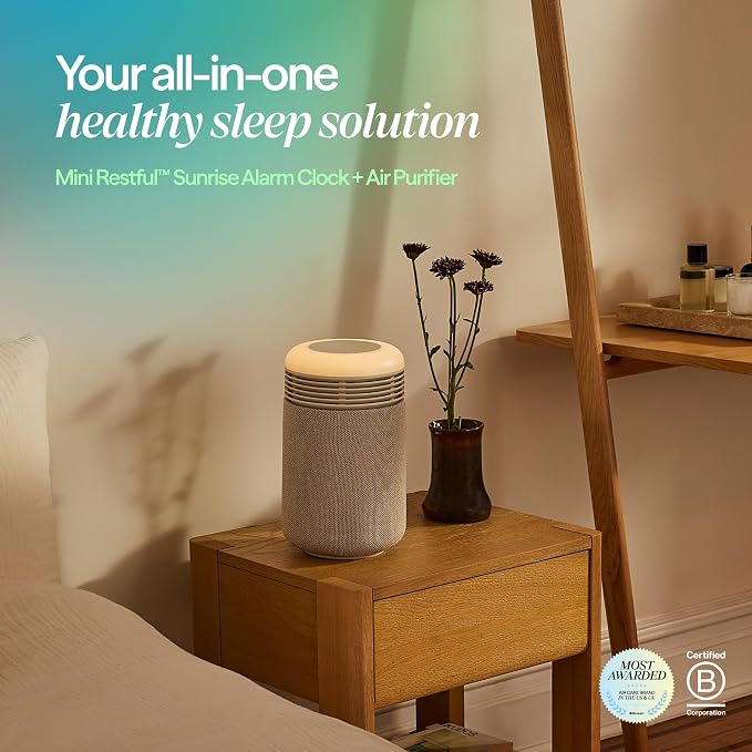 BLUEAIR Air Purifier & Sunrise Alarm Clock - Image 2