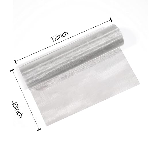 304 Stainless Steel Woven Wire 120 Mesh Fine Screen Mesh Steel Woven Mesh - Image 2