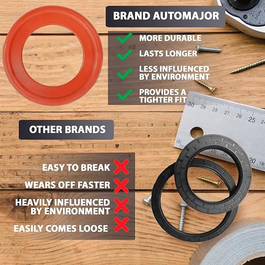 15pcs Oil Drain Plug Crush Rubber Washer Gasket Seal – 14mm Replacement - Image 7