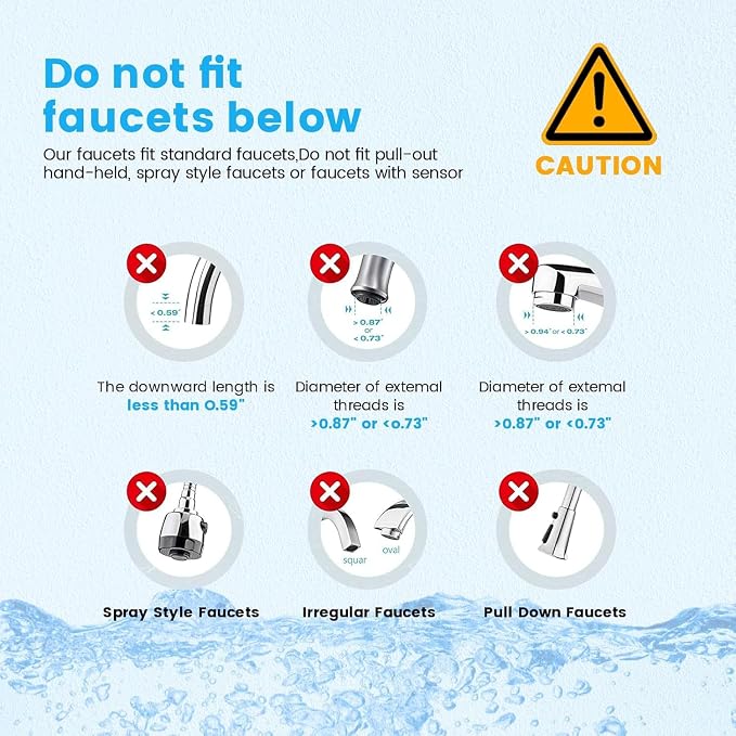 Vortopt Countertop Water Filter F8-Faucet Filtration System - Image 4